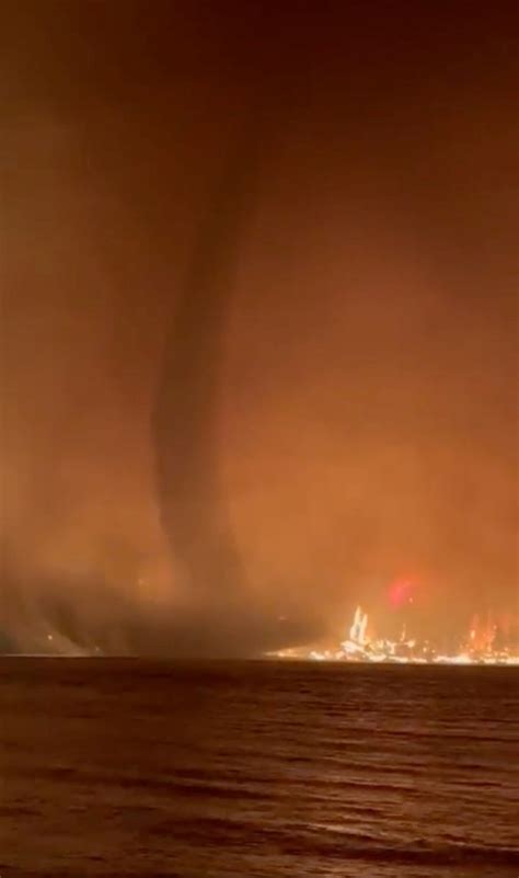 University researchers confirm fire-generated tornado over B.C. lake in viral video